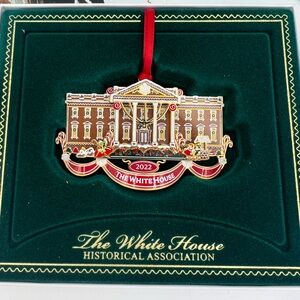 White House Christmas Ornament Nixon Gingerbread House 2022 Made In USA New